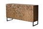GINER Y COLOMER Aparador industrial de madera de mango y detalles en metal